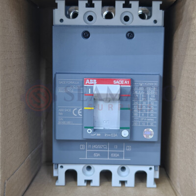 ABB MCCB 3P 63A, SACE FORMULA A1C 125, Ui=690V, Uimp=6Kv, Ue=550V AC, V#59