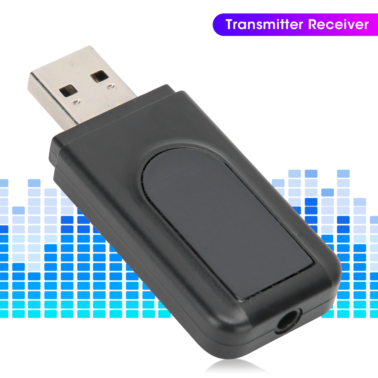 3 In 1 USB Bluetooth 5.0 Audio Transmitter Receiver Adapter For TV, PC, MP3, CD - View #6