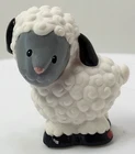 Fisher Price Little People Chunky Farm Lamb Sheep Head Turn Figure Vintage