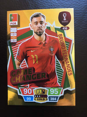 Panini Adrenalyn XL Qatar World Cup 2022 Bruno Fernandes Game