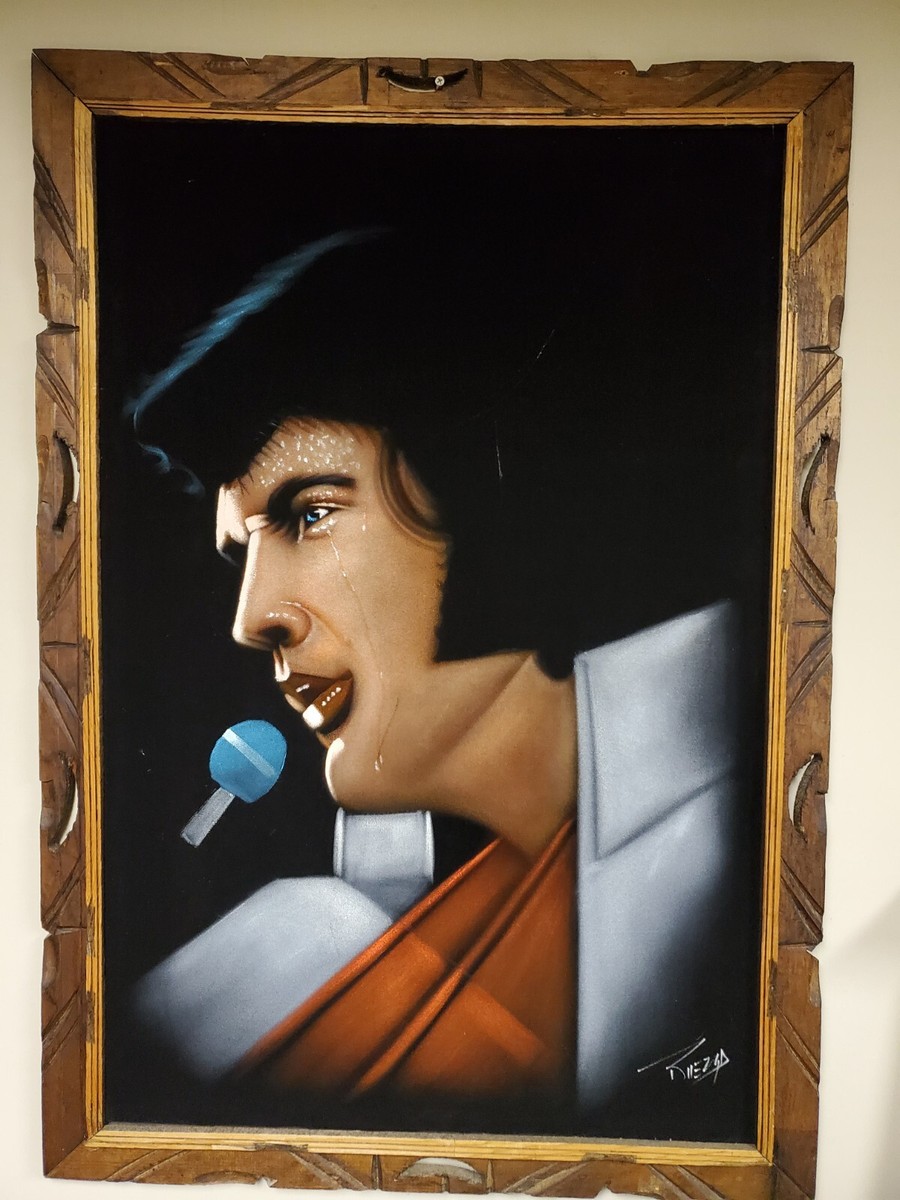 Elvis Presley Velvet Painting | eBay