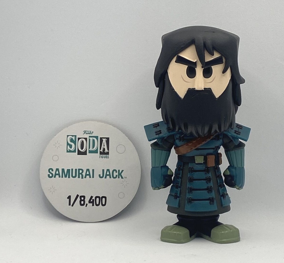 Funko Soda CN Armored Samurai Jack Common Vinyl Figure 1/8400