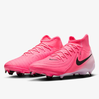 Nike Phantom Luna 2 Academy MG High Top Soccer Cleats Sunset Nike Phantom Luna 2 Academy MG High Top Soccer Cleats Sunset
