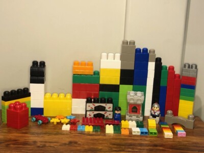 144 Pieces Mega Bloks First Builders Lot Castle Set