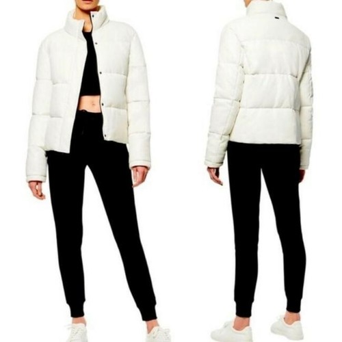 Marc New York Faux-Leather Puffer Coat 
