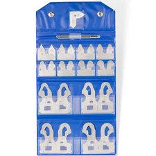 3602-5021 - 25 Pc Radius Gage Set Fractional 1/64-1/2'' Gages with Holder