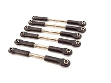 Traxxas Slash 4x4 Steering Turnbuckle Tie Rod Set Ultimate LCG Rustler Stampede