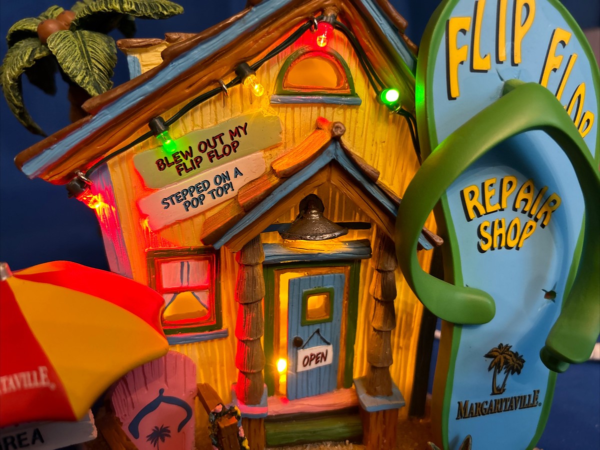 ミュージック・デパート Dept 56 MARGARITAVILLE FLIP FLOP REPAIR SHOP 6001757 NEW | eBay