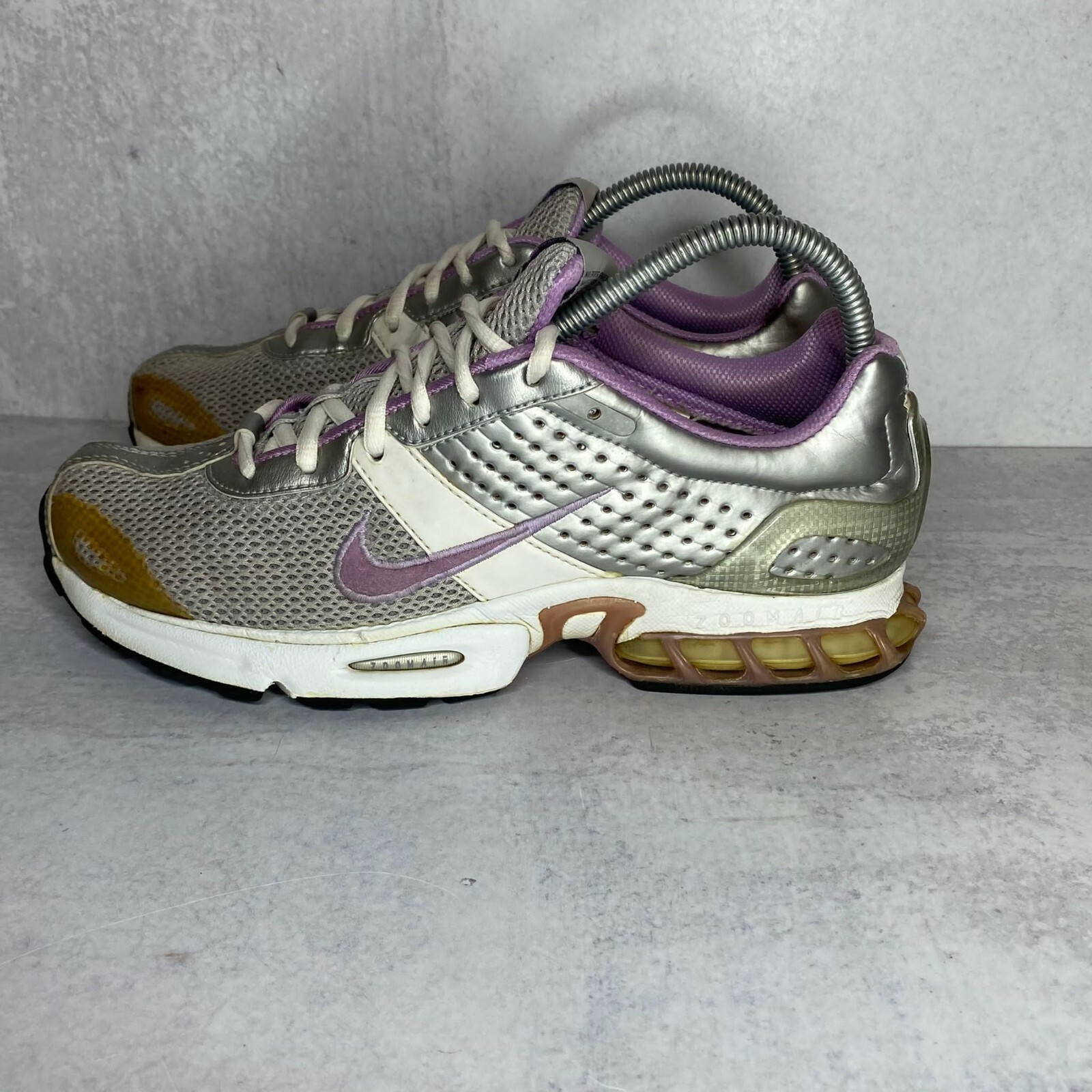 Running Trainers Shoes Gray 