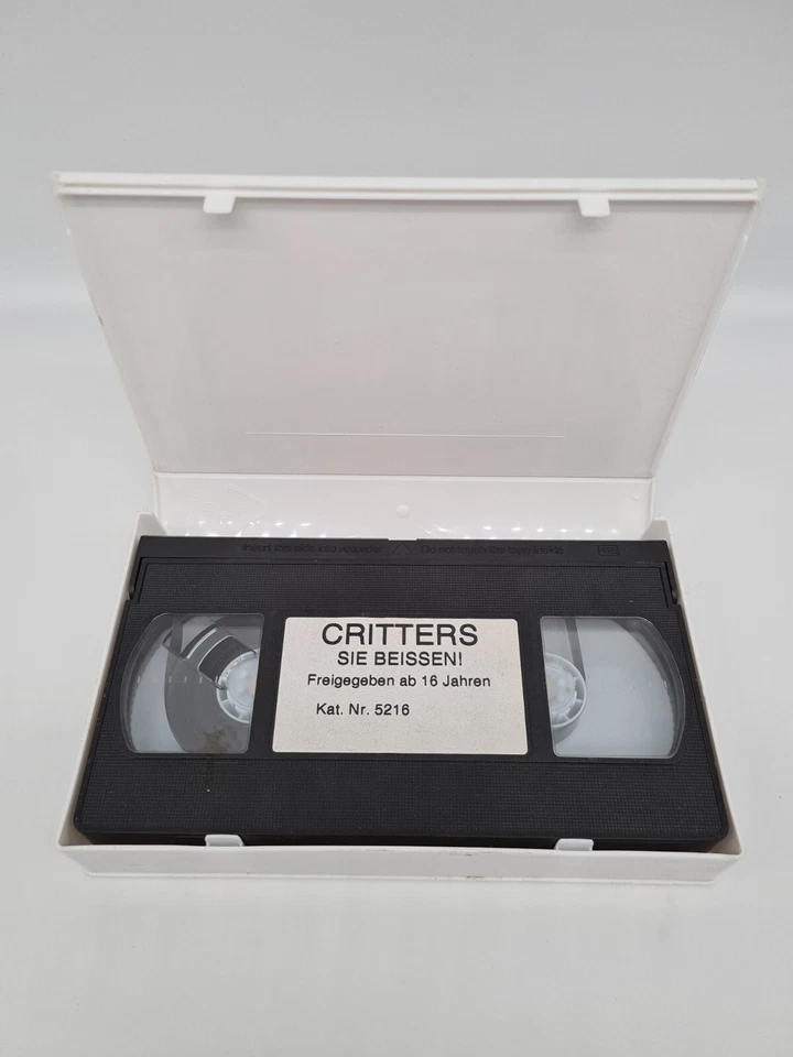 Critters Sie Beissen VHS Videocassette/Filme Horror 1986 Vintage - Bild 3 von 4