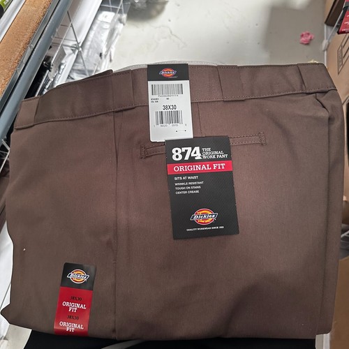 Dickies Men's Original 874 Work Pants Relaxed Fit High Waist Tapered leg MR1 - Picture 5 of 5
