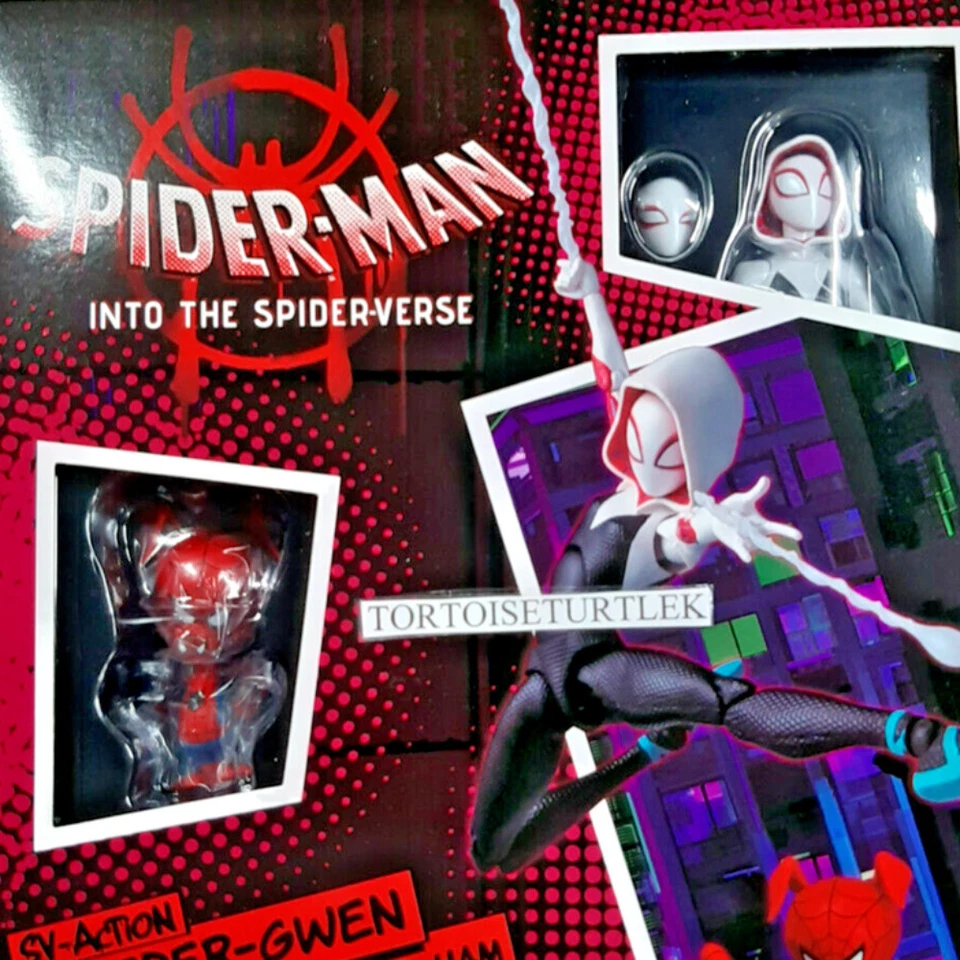 Figura de acción SV-Action Spider-Man Into the Spider-Verse Spider-Women Gwen Stacy Foto 2 de 4