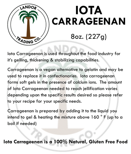 Iota Carrageenan 8oz (227 Grams) - Picture 5 of 10