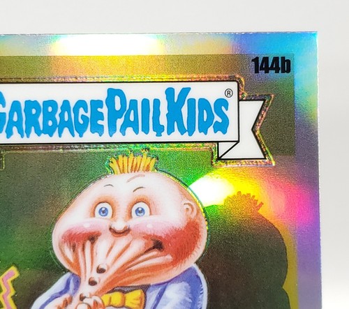 Topps Garbage Pail Kids Chrome Rudy Toot 144b Refractor Holo 2021 GPK - Picture 7 of 11