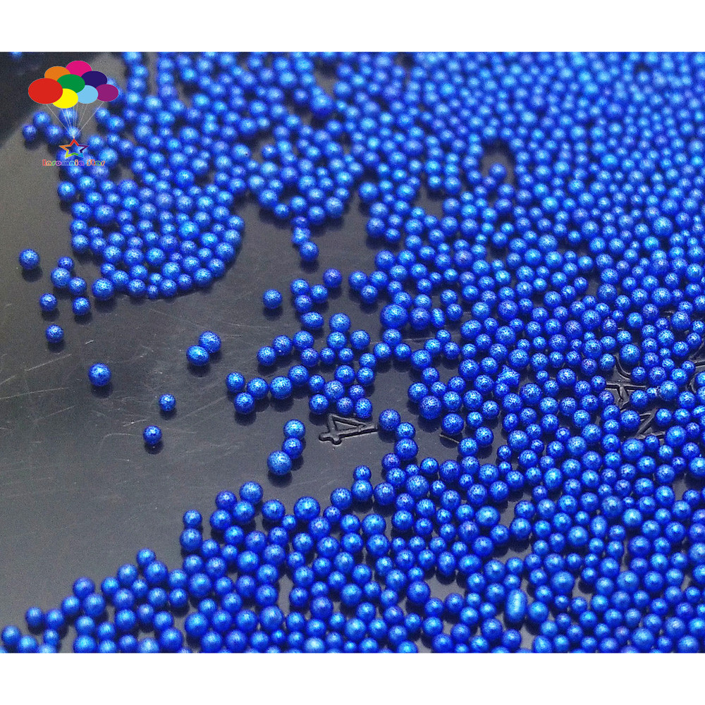 Sapphire bright 100000 pcs Glass small Beads No Hole 0.6mm0.8mm Nail
