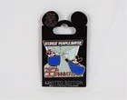Disney 35th Anniversary WEDWay PeopleMover Mickey & Minnie 3-D Pin LE 1000 RARE