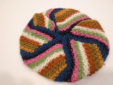 Baret Hat Beanie Cap Y2K Wool Hand Made Nepal...