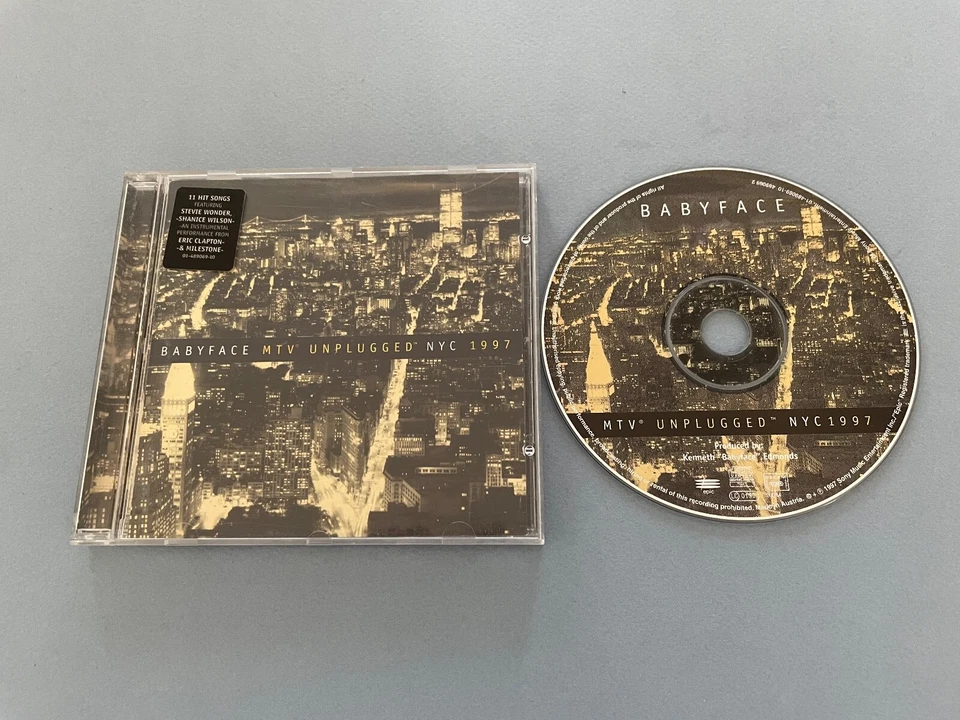 CD - BABYFACE - MTV UNPLUGGED NYC 1997 - Photo 1/1