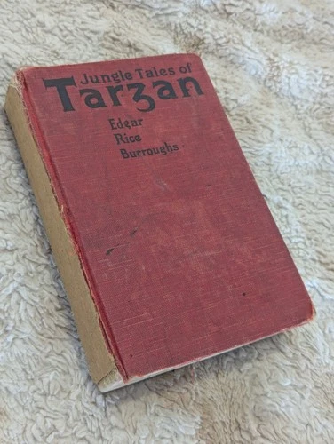 Jungle Tales of Tarzan by Edgar Rice Burroughs HC 1919 Grosset & Dunlap .99 NR