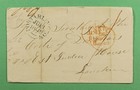 DR WHO 1848 GB STAMPLESS F/L PORTALINGTON IRELAND TO LONDON ENGLAND R85924 — photo 1