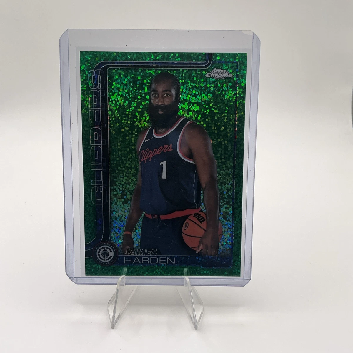 Topps James Harden Basketball Serial Numbered Sports Trading Cards