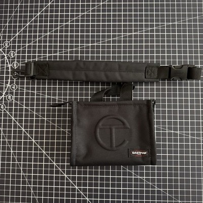 Eastpak x Telfar Black Mini Satchel Top Handle Bag Adjustable Strap