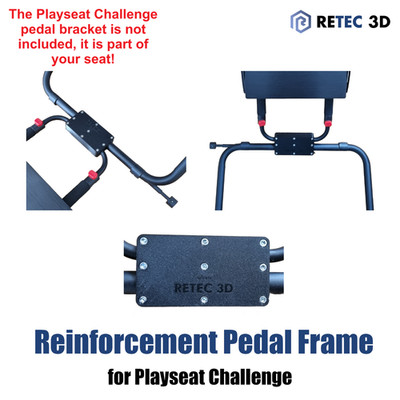 Playseat Challenge Mod Verstärkung Pedalbügel / Reinforcement Pedal Frame