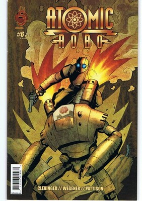 ATOMIC ROBO #6 RED 5 COMICS