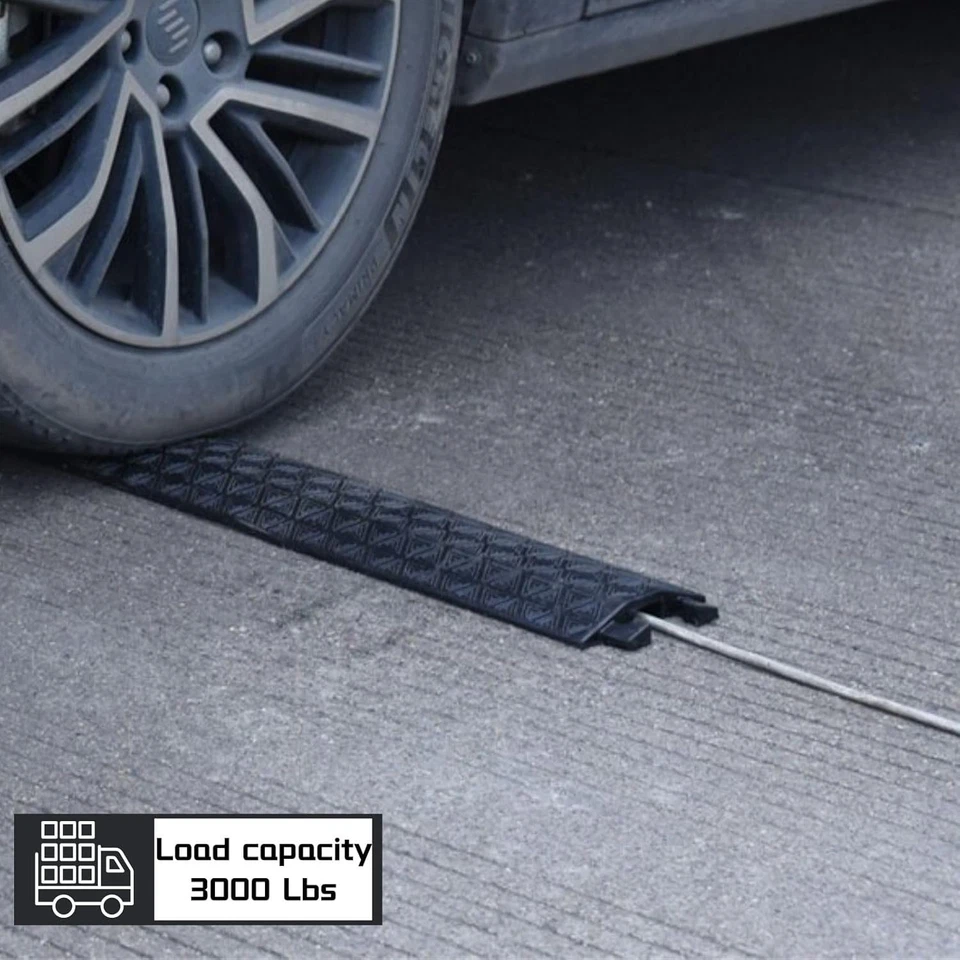 Paquete de 4 cubiertas de cable de 6 pies para manguera y cable protector de cable duradero Foto 4 de 4