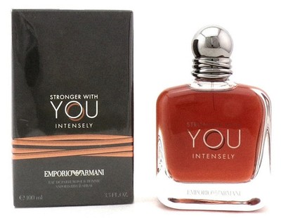 Emporio Armani Stronger With You Intensely 3.4 oz 100 ml EDP Unisex New in Box