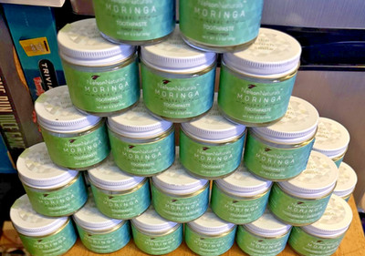 Nelson Naturals Zero Waste Toothpaste Moringa Forest Fresh 3.3 oz Plastic Free