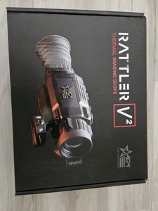 AGM Rattler V2 Thermal Imaging Scope 25-384. W/ Case, Charger, Batteries & Strap