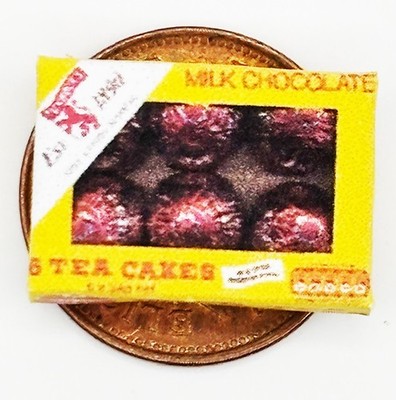 Puppenhaus Tee Kuchen Paket Maßstab 1:12 Miniatur Küche Lebensmittelgeschäft Tumdee