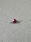 Loose Gemstone Natural Red Ruby Round 3.9 MM. Weight.44 Carats — photo 1