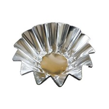  Aluminum  40 Morning Glory Aluminum Foil Tray 14-Ridge 500pcs