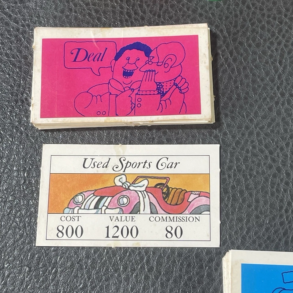 1975 Vintage PAY DAY Game Replacement Pieces Savings Record Pad Mail Deal Cards - Image 4 of 4