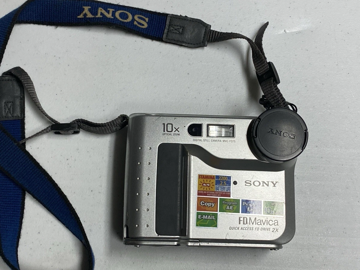 Sony FD Mavica デジタルカメラ ACアダプター付き Sony FD Mavica デジタルカメラ ACアダプター付き