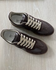 Maison Margiela GATs Men s Brown Leather Lace...