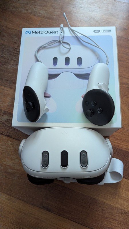 Meta Quest 3 Virtual Reality Headset
