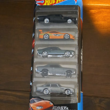 Hot Wheels Fast  Furious 5-Pack 1:64 Diecast Cars Collection Unopened Box
