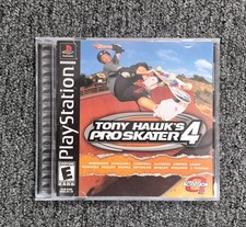Tony Hawk's Pro Skater 4 (Sony PlayStation 1, 2002) PS1 Original Official CIB