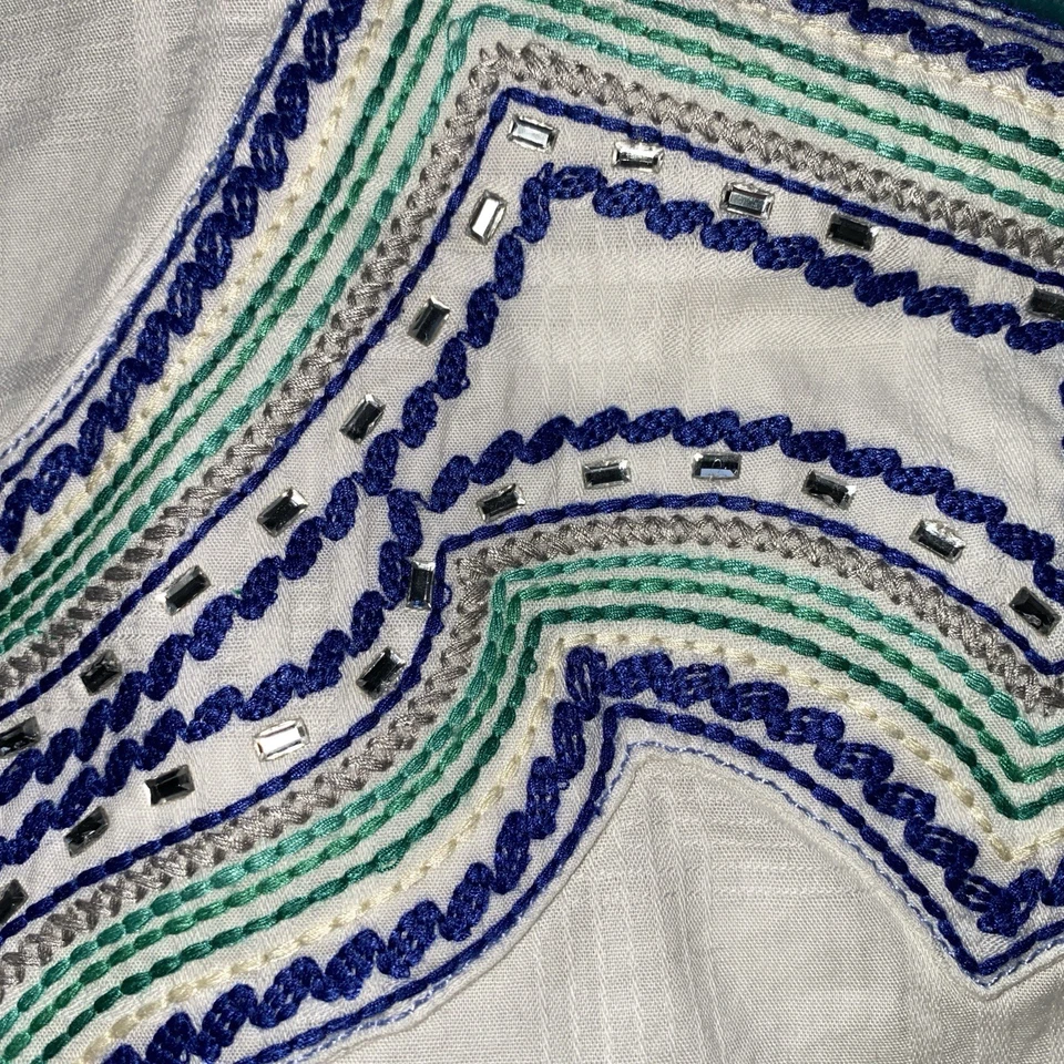 Женская футболка Wrangler Rock 47 с жемчужными пуговицами и вышивкой бисером - Изображение 4 из 4