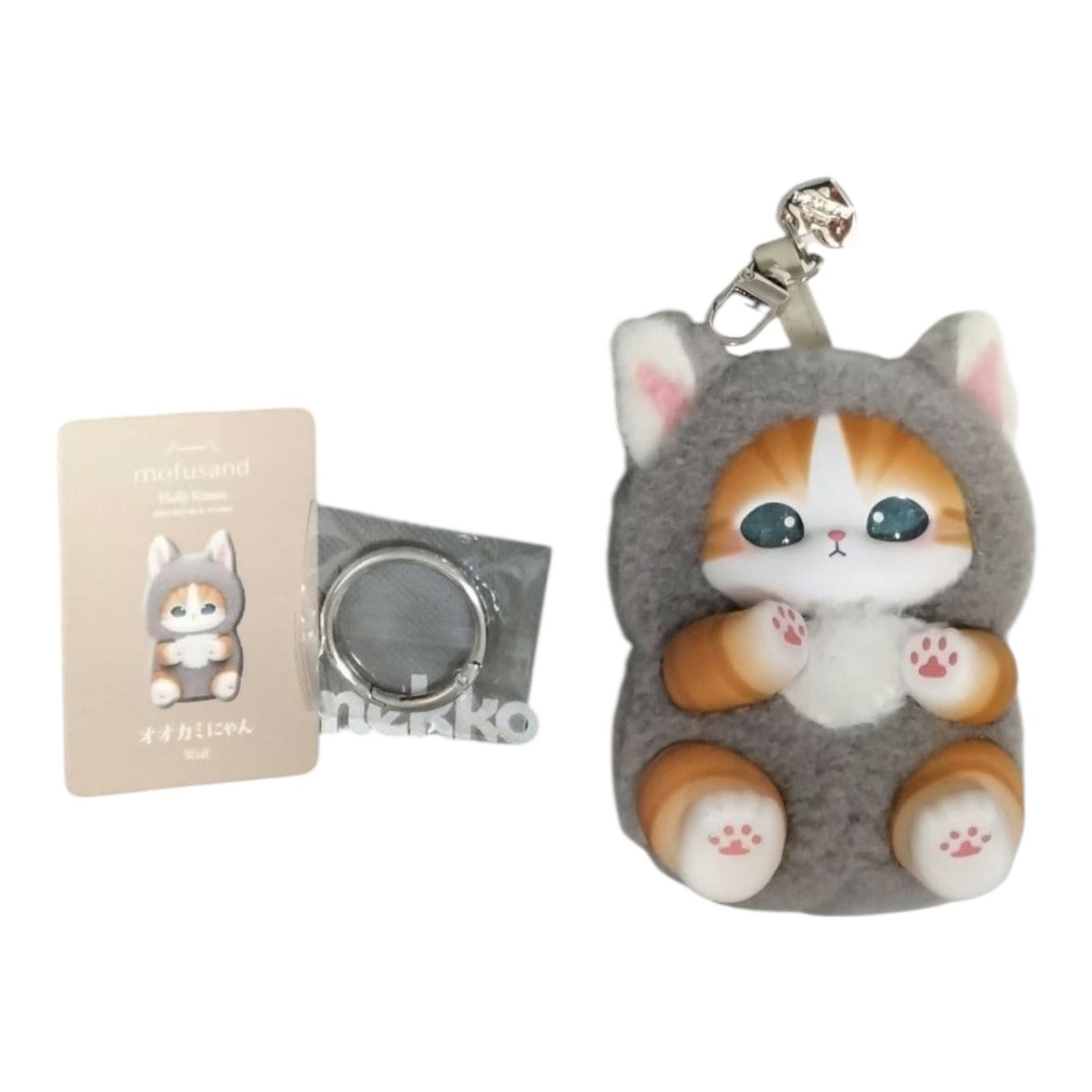 mofusand Kiramekko Fluffy Kittens Plush Keychain Blind Box Japan