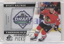 2021-22 Upper Deck SP Game Used Embroidered in History Rookies Wyatt Kalynuk 8tn