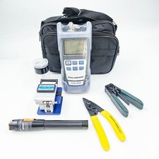 FTTH Fiber Optic Tool Kit Visual Fault Locator 10mw Optical Power Meter -70 10