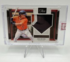 2022 Panini Three and Two Rookie Jerseys Jake Meyers Tri Color Patch /60 Astros