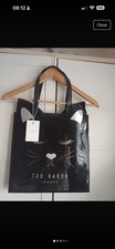 Ted Baker Meowcon Cat Large Icon Bag New