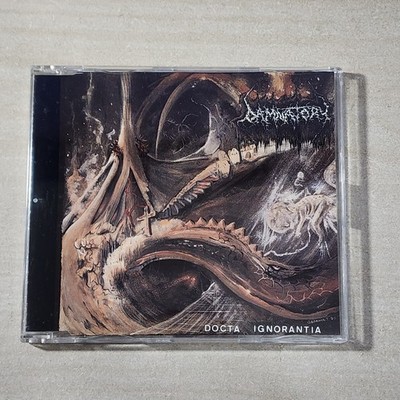 Damnatory Docta Ignorantia Black DEATH METAL 1993 CD Indie Switzerland EP-mayhem