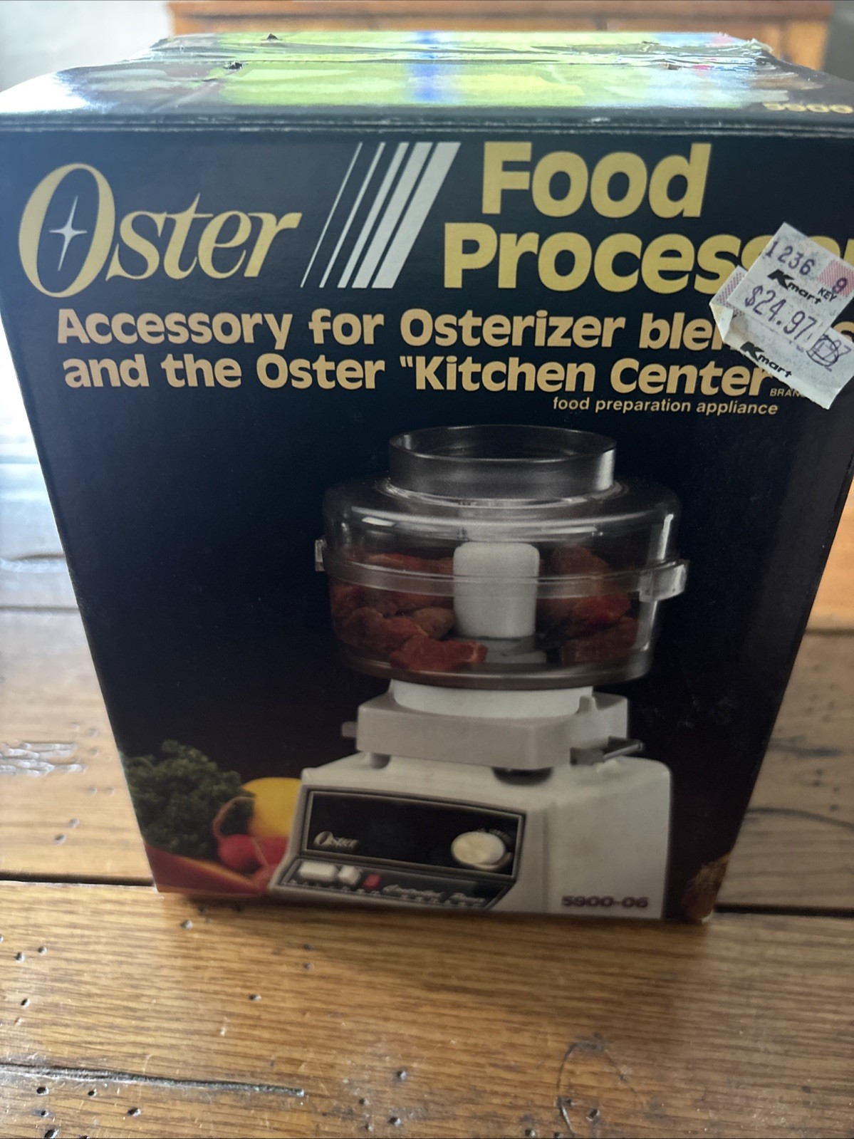 NEW VTG Oster Kitchen Center Osterizer Food Processor Blende