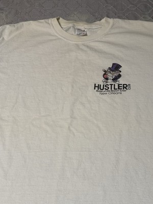 Old Original Vintage Larry Flynts Hustler Club New Orleans T Shirt Size XL.